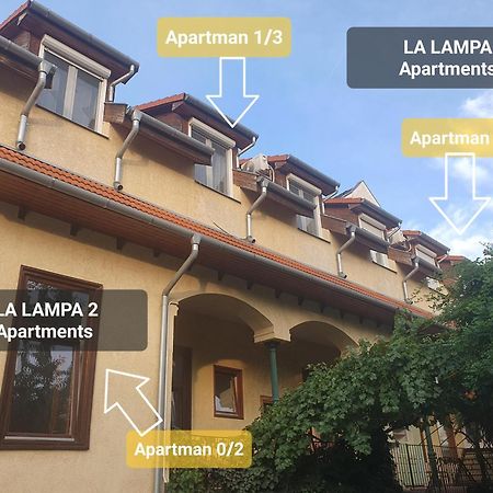 La Lampa Apartments Debrecen Bagian luar foto