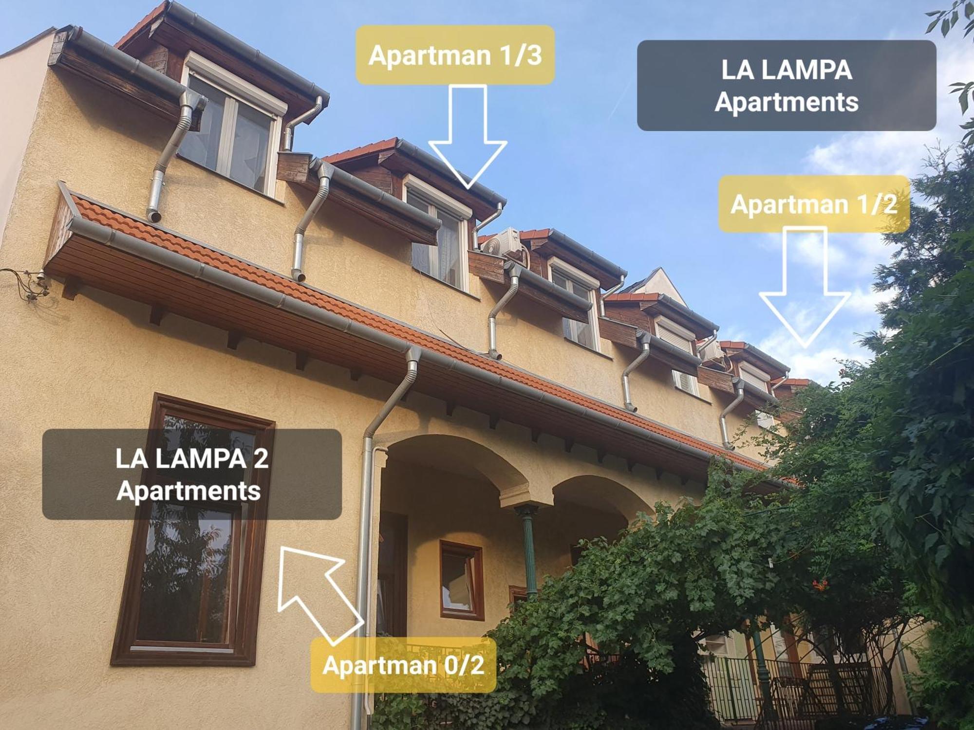 La Lampa Apartments Debrecen Bagian luar foto